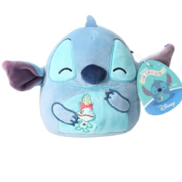 SOLD 🚨Brand NWT- 6.5”- Disney- Stitch w/ Scrump Original- Squishmallows - Picture 17 of 17